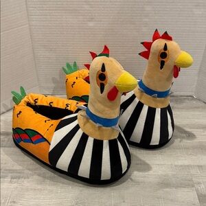 Colorful Chicken Slippers
